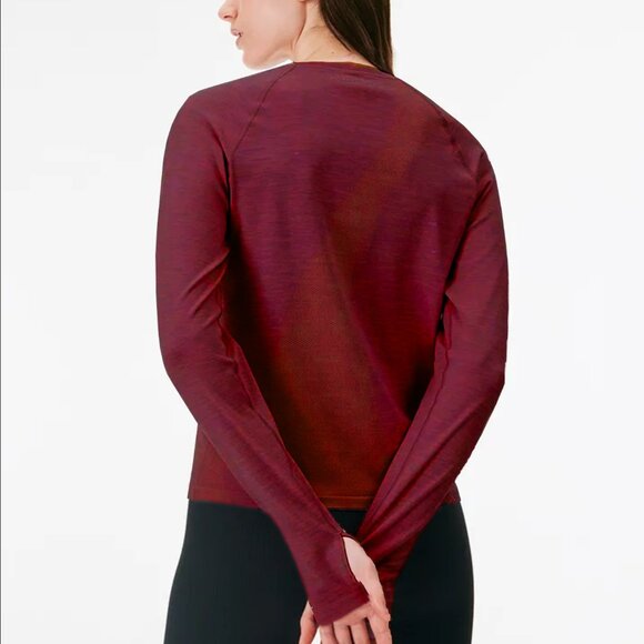 NWOT - Outdoor Voices Seamless Long Sleeve Top | Size S | *One of a Kind Color* - Picture 1 of 6